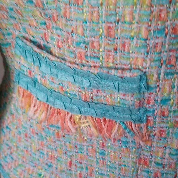 Cynthia Steffe colorful skirt suit size large - Picture 5 of 12